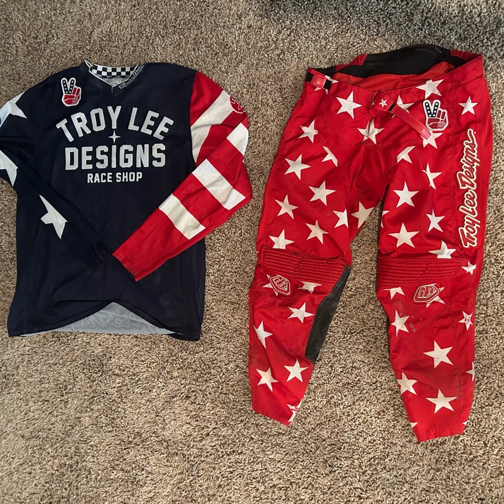 Troy Lee Designs Race Shop Jersey and Star Pants Set